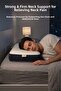 Hard Serenity Neck Supported Visco Orthopedic Pillow 65X43X12Cm, Hard Head Pillow for Neck Pain - 4