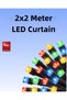 2X2 Led Curtain Light for Christmas and Party Decoration – 8 Functions