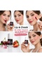 Lip to Cheek Tint Lip and Cheek Colorant Lasting Natural Liquid Blush Lipstick - 5