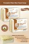 Natural Pumpkin Fiber Rice Yeast Soap 120 Gr X 2 Pieces - Whitening and Brightening Effect - 8