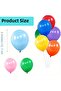 10Pcs 5 Inch12 cm Light Blue Balloon Birthday Balloon Mini Balloon - 8