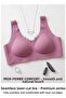 Sports Bra Seamless Laser Cut Wire Free Ribbed Modern Gym Chic Comfortable Bra - 7