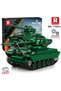 77033 World of Tanks French Light Tank Amx-13 Creative Building Block Set Building Blocks - 10