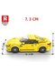 Technic 823 1/24 Granturismo Maserati Yellow Sports Car Creative Building Block Set Building Block - 2