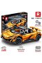 مجموعة مكعبات بناء إبداعية من تكنيك 11004-D 1/10 ماكلارين 675LT سبايدر للسيارات مع جهاز تحكم ومحرك