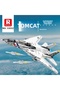 33032 F-14 Tomcat Jet Plane Creative Building Block Set Building Blocks - 1600 Pieces - 3