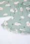 Teen Mint 100% Cotton Sleep Theme Lamb Patterned Ruffle Knitted Pajamas Set Thmss26Pt00151 - 10