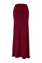 Limited Edition Bordo Düz Maxi Örme Sandy Etek TPRSS26ET00010 - 5