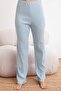 Pink-Blue 100% Cotton 2-Pack Ribbed/Pointel Knitted Pajama Bottoms Thmss26Pj00002 - 13