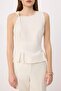 Stone Heart Accessory Detailed Blouse Twoss26Bz00547 - 3