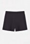 Anthracite Slit Knitted Large Size Skirt Tbbaw26Az00053 - 3