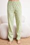 Mint %100 Pamuklu Çiçekli Örme Pijama Takımı THMAW25PT00187 - 3