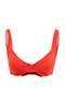 Red Balconette Covered Bikini Top Tbess24Bu00121 - 4