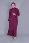 Pleated Wide Sleeve Sira Stone Printed Dress 20059