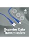 Durable USB-A to USB-C™ charging cable made of silicone with fast charging technology, - 3