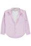 Striped 10-13 Years Old Shirt - Pink