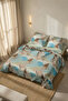 Cotton Collection Double Duvet Cover Set Nature - 3