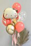 Floral Rabbit Foil Balloon 60cm - 5