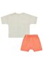 Surfboard Printed 6-18 Months Set - Beige 9-12 Months - 3