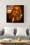 Sphere Glass Table, Decorative Glass Table