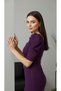 Rochie de pește cu umeri înalți - 4