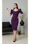 Rochie de pește cu umeri înalți - 5
