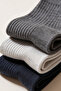 Men's 6 Pack Boxed Premium Sock Socks Gray Mix - 4