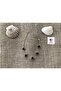 Black Steel Zircon Clover Bracelet