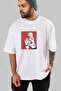 Sukuna Ryoumen 2 Anime Front Printed White Oversized t-shirt for Men and Women - 7