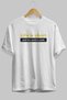 Life is Short Printed Front White Oversize T-shirt Men's Women's Crew Neck - 3