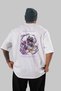 Boa Hancock Anime Back Printed White Oversize t-shirt 100% cotton Men Women