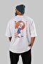 Killua Zoldyck 5 2 Anime Back Printed White Oversize T-Shirt 100% Cotton Men Women - 4