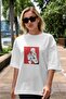 Sukuna Ryoumen 2 Anime Front Printed White Oversized t-shirt for Men and Women - 5