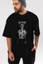 Roronoa Zoro 3 Pre-Printed Black Oversize T-Shirt Unisex Men's Women's Crew Neck - 7