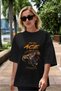 Fire Fist Ace Anime Front Printed Black Oversize T-shirt Men Women - 5