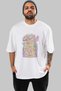 ONE PIECE (8) Anime Front Printed White Oversized t-shirt Men Women