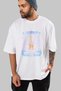 NARUTO (8) Anime Front Printed White Oversized t-shirt Men Women - 7