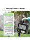 Rain Sensor Hose Timer with 6 Programs, Automatic Garden Watering System, Weekly Cycle Timer - 4