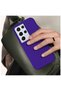 Samsung Galaxy S22 Ultra Compatible Case K Velvet Erasable Launch Case Navy Blue - 2