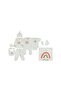 Baby Girl 10- Bodysuit Bodysuit Set 0-3 Months, Ecru