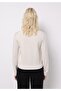 Slim Fit Women's Beige Cardigan - 2