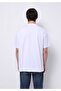 Comfort Fit Round Neck Plain Men's White Short Sleeve T-Shirt - 2
