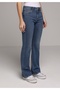 Regular Fit Women's Light Indigo Denim Jean Trousers - 4