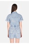 Regular Fit High Waist Straight Women's Indigo Ecologic Jean Shorts