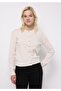 Slim Fit Women's Beige Cardigan