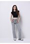 Regular Fit Women's Gray Jean Trousers - 3