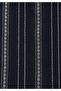 Regular Fit Shirt Neck Striped Men's Navy Blue Short Sleeve Shirt - 6