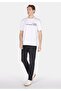 Comfort Fit Round Neck Plain Men's White Short Sleeve T-Shirt - 3