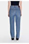 Straight Fit Women's Indigo Jean Trousers - 2