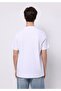 Regular Fit Round Neck Plain Men's White Short Sleeve T-Shirt - 2